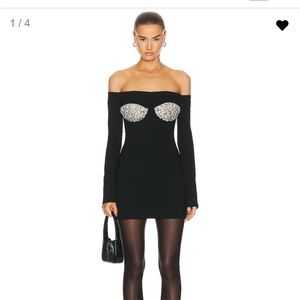 Area Crystal Cup mini dress size S